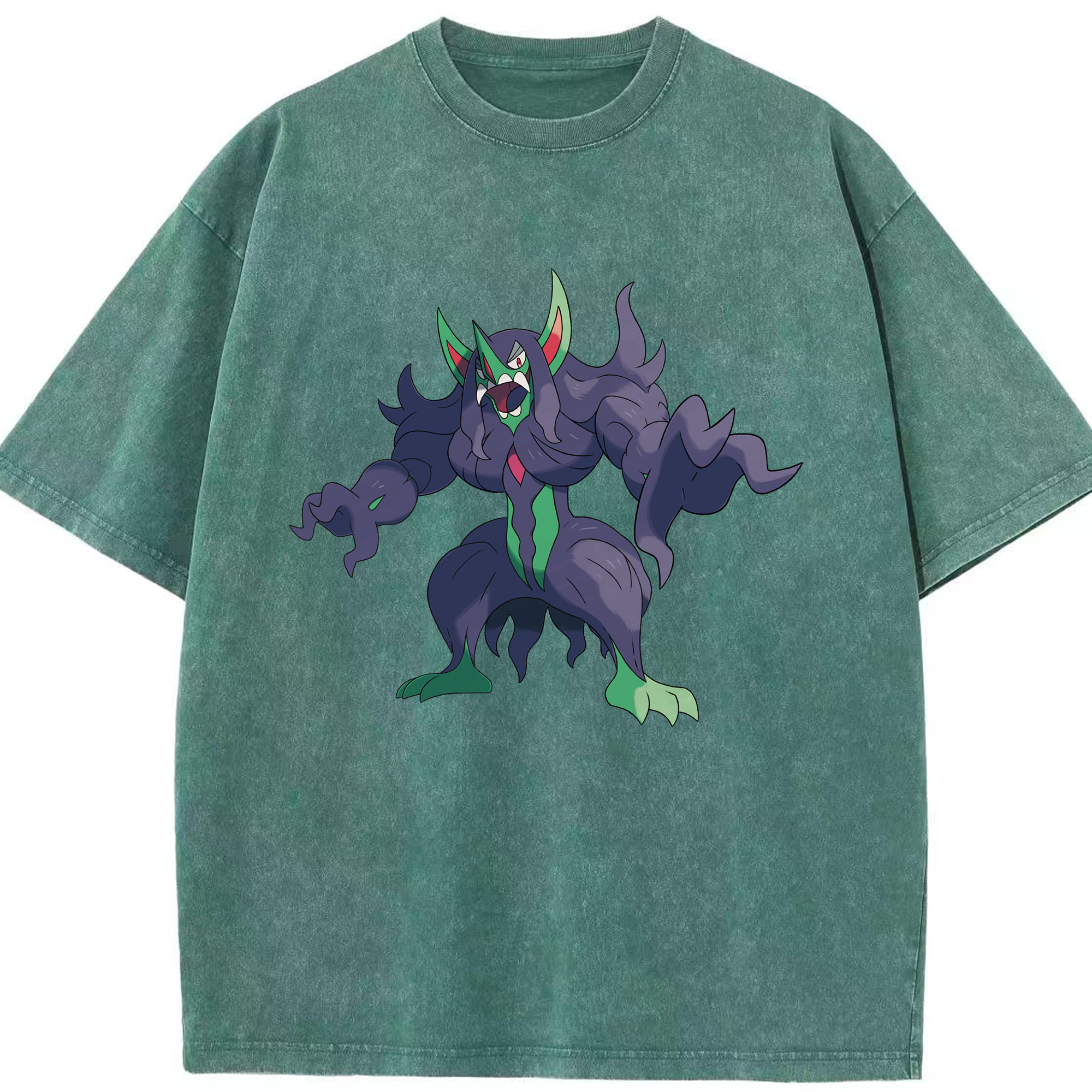 （画像用） ポケットモンスター Pokémon 綿100% ヴィンテージ風 半袖Tシャツ（フロントプリント）